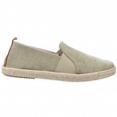 Mediterranea Alpargata lona forro textil y plantilla acolchada. Piso de yute con suela de goma antideslizante. Mediterranea Alpargata lona forro textil y plantilla acolchada. Piso de yute con suela de goma antideslizante.