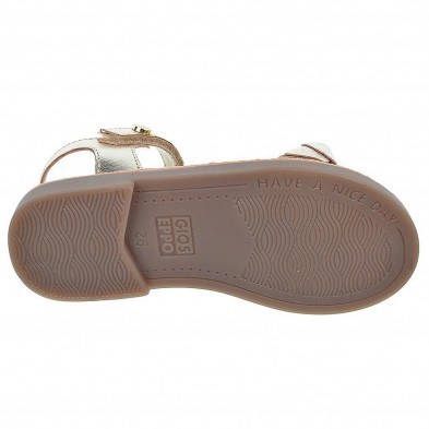 65831 Itatim Gioseppo Sandalia piel con velcro. Plantilla en piel acolchada. Suela antideslizante. Eventos y ceremonias.