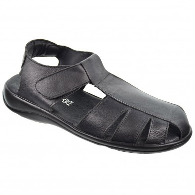 933 Duendy Sandalia piel con cierre en velcro. Plantilla acolchada en piel y suela ligera y flexible.  Para pies delicados. 933 Duendy Sandalia piel con cierre en velcro. Plantilla acolchada en piel y suela ligera y flexible.  Para pies delicados.