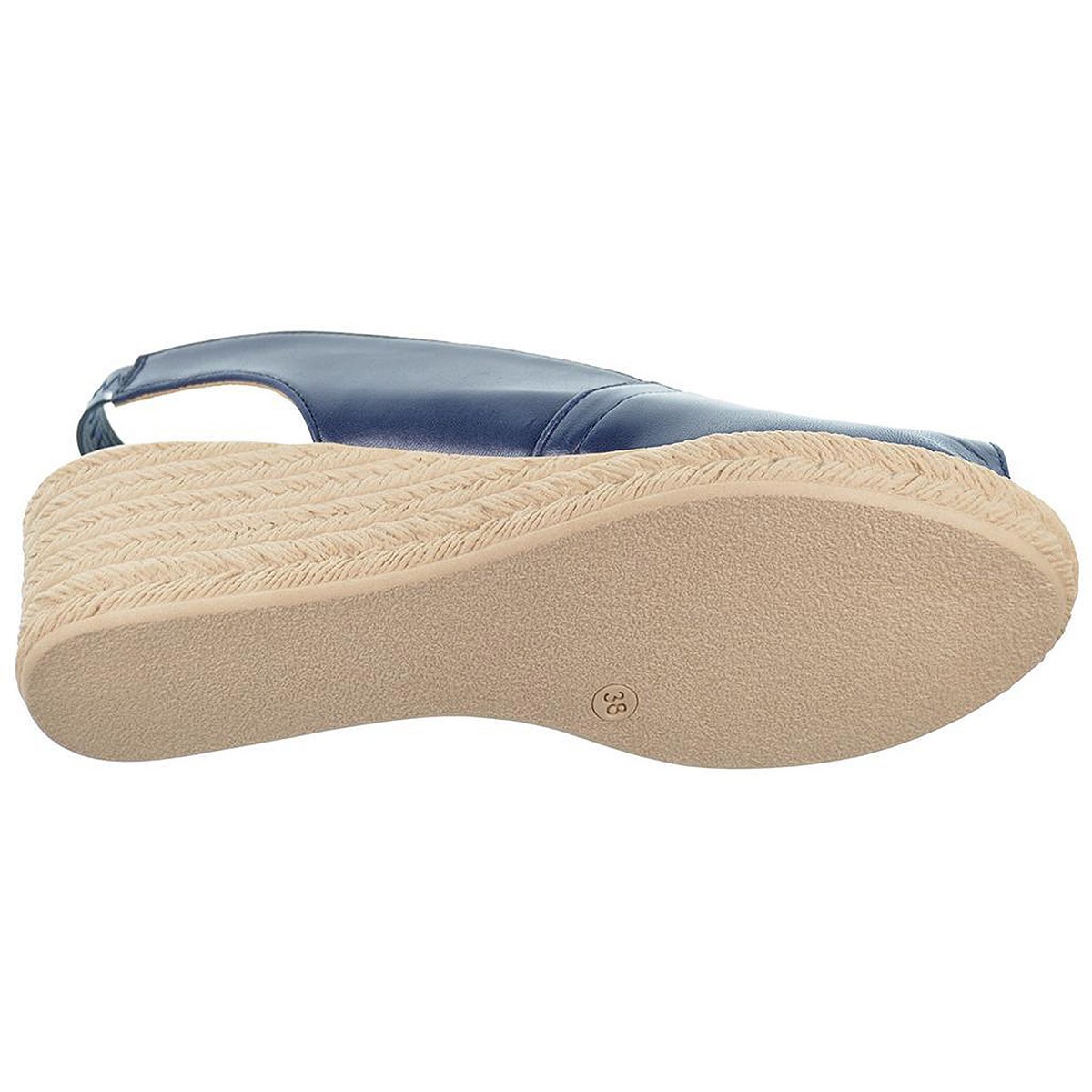 418 Duendy Sandalia piel estilo camping. Plantilla confort y elástico en talón. Con cuña e imitación yute, altura 5cm aprox. 418 Duendy Sandalia piel estilo camping. Plantilla confort y elástico en talón. Con cuña e imitación yute, altura 5cm aprox.