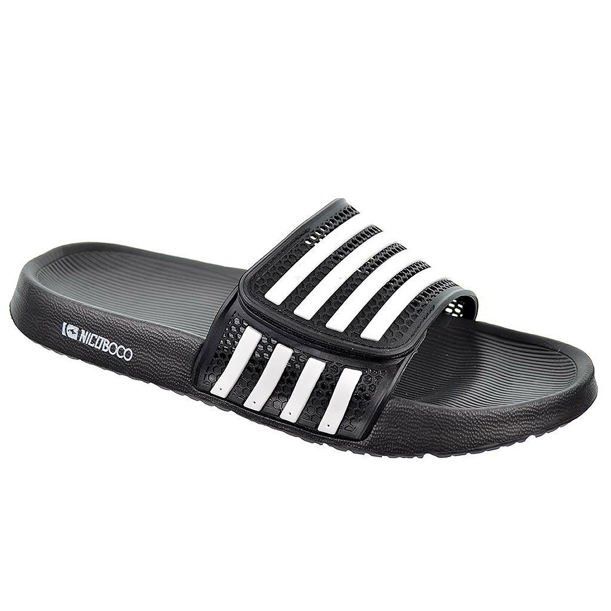 Good Nicoboco Chancla Playa y piscina Zueco con pala de goma perforada y con velcro . Suela de caucho muy ligera y flexible. Good Nicoboco Chancla Playa y piscina Zueco con pala de goma perforada y con velcro . Suela de caucho muy ligera y flexible.