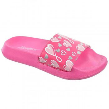 Guapa Nicoboco Chancla Zueco. Pala sintético y forrado en textil acolchado. Piso de caucho ligero y flexible. Playa y piscina. 2