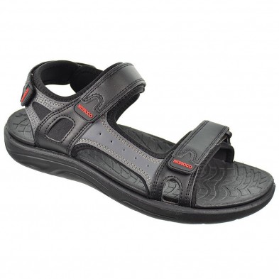 Zipi Nicoboco Sandalia californiana en textil y sintético, Velcro ajustable Suela y planta de muy ligera y flexible. Para Verano