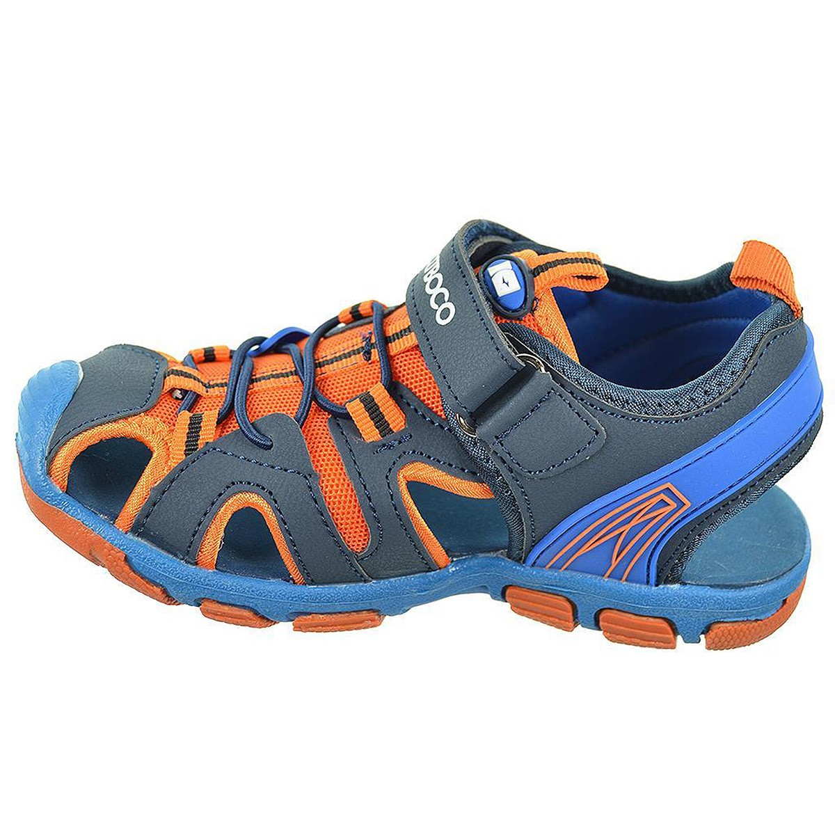 Toe23 Nicoboco Sandalia sintética. Forro nylon acolchado y planta en sintético. Velcro. antideslizante. Para montaña, playa... Toe23 Nicoboco Sandalia sintética. Forro nylon acolchado y planta en sintético. Velcro. antideslizante. Para montaña, playa...