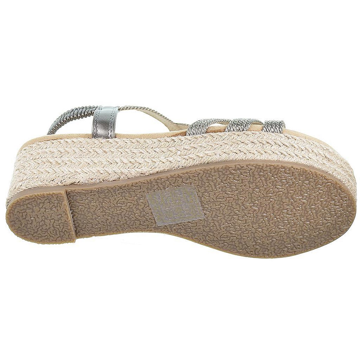 23525 Amarpies Sandalia sintética. Tiras trenzadas. Acolchada. Plataforma con cuña de 5cm forrado en rafia. Antideslizante. 23525 Amarpies Sandalia sintética. Tiras trenzadas. Acolchada. Plataforma con cuña de 5cm forrado en rafia. Antideslizante.