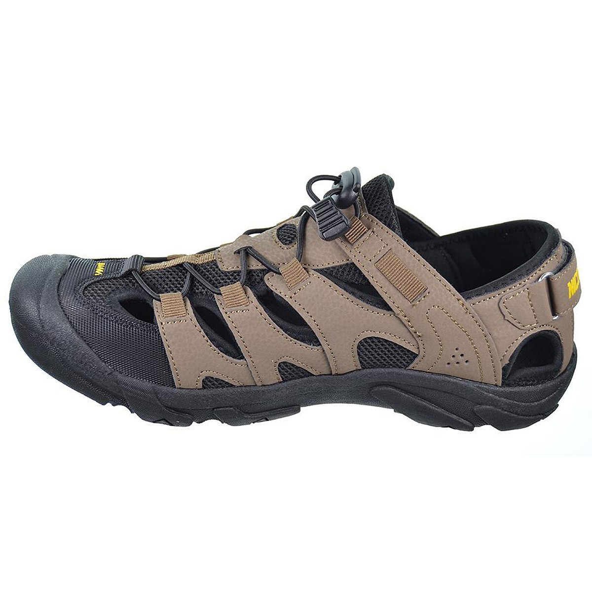 Kunan Nicoboco Sandalia trekking sintético forro y plantilla textil transpirable. Cordones elásticos y velcro. Antideslizante