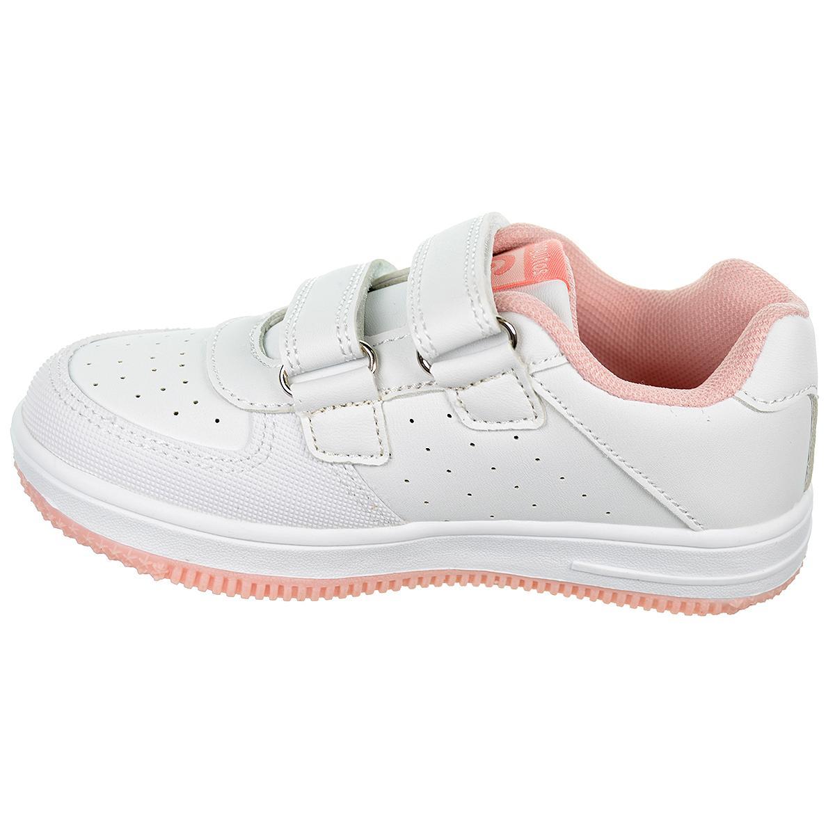 249005 Conguitos Deportivo Colegial sintético, forro y plantilla textil acolchado. Doble velcro. Caucho antideslizante