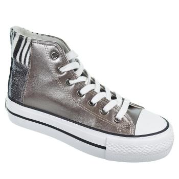 527067 B&W Zapatilla Bota de caña alta. En sintético, forro y plantilla textil. cordones. puntera goma. Antideslizante 2