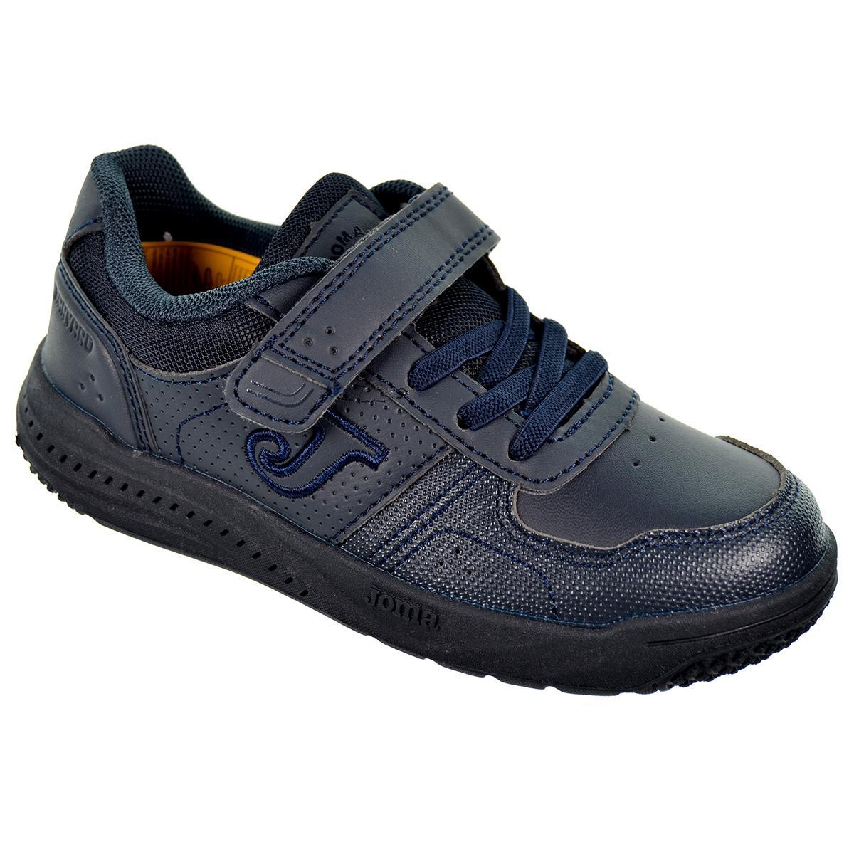 WHARW2303 Joma Deportivo Colegial sintético. Forro y plantilla textil acolchado. Cordones y velcro. Antideslizante WHARW2303 Joma Deportivo Colegial sintético. Forro y plantilla textil acolchado. Cordones y velcro. Antideslizante