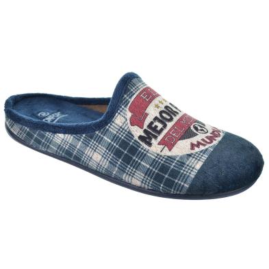 30576 Cmconfort Zapatilla de Casa destalonada en textil. suave, plantilla acolchada extraíble. antideslizante,
