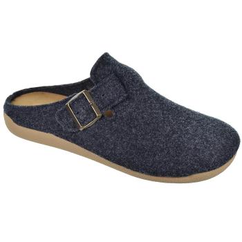 30371 Cmconfort Zapatilla de Casa    destalonada en textil. hebilla regulable y plantilla acolchada. antideslizante, 2