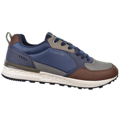 171428 Refresh Zapato Casual textil y serraje sintético. Forro y plantilla textil acolchado y cordones.  antideslizante