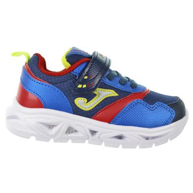 STARJR2333 Joma Deportivo Luces en sintético y textil. Forro y plantilla en textil, cierre con velcro y cordones elásticos.
