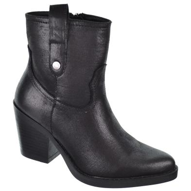 171488 Refresh Botín Cowboy Textil Tacón Ancho Mujer Refresh - 6