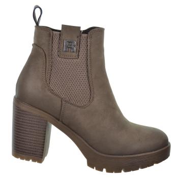 171264 Refresh Botín sintético y textil. Forro cremallera interior y elástico exterior. tacón ancho de 8cm.aprox. antideslizante