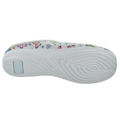 13234 Biorelax Zapatilla de Casa destalonada en textil. suave plantilla extraíble acolchada confort. Antideslizante