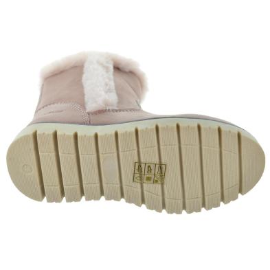 113020 Conguitos Botín sintético. Forro y plantilla textil acolchado. cremallera , pelo decorativo. Piso de goma antideslizante.