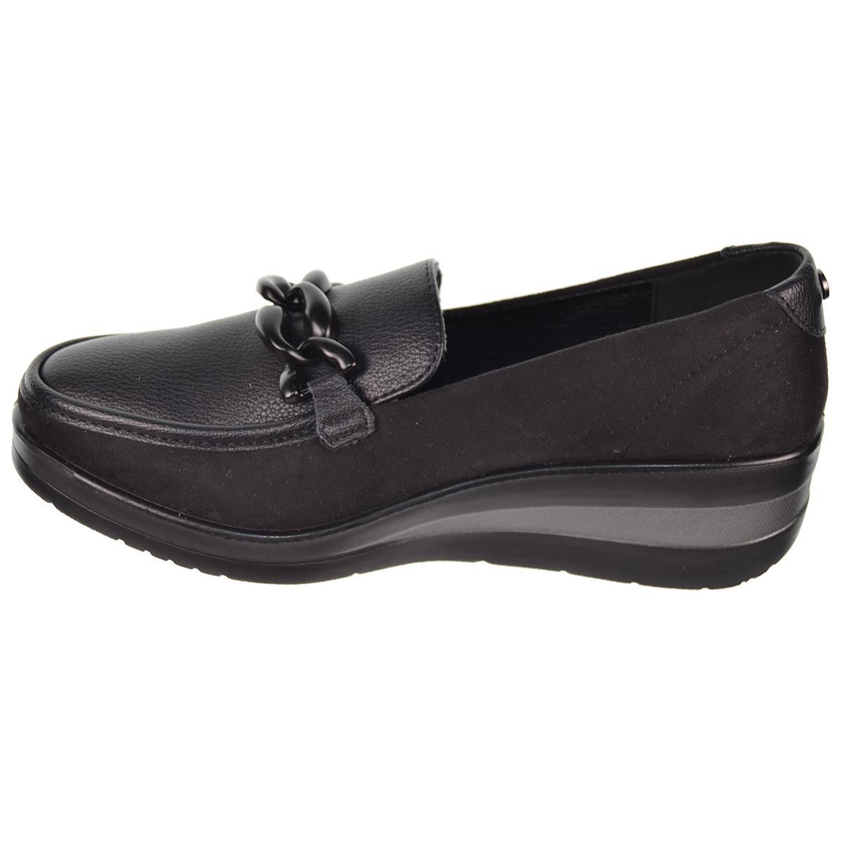 25332 Amarpies Zapato Confort en sintético y textil. Plantilla acolchada confort extraíble. Suela de caucho con cuña de 5cm. 25332 Amarpies Zapato Confort en sintético y textil. Plantilla acolchada confort extraíble. Suela de caucho con cuña de 5cm.