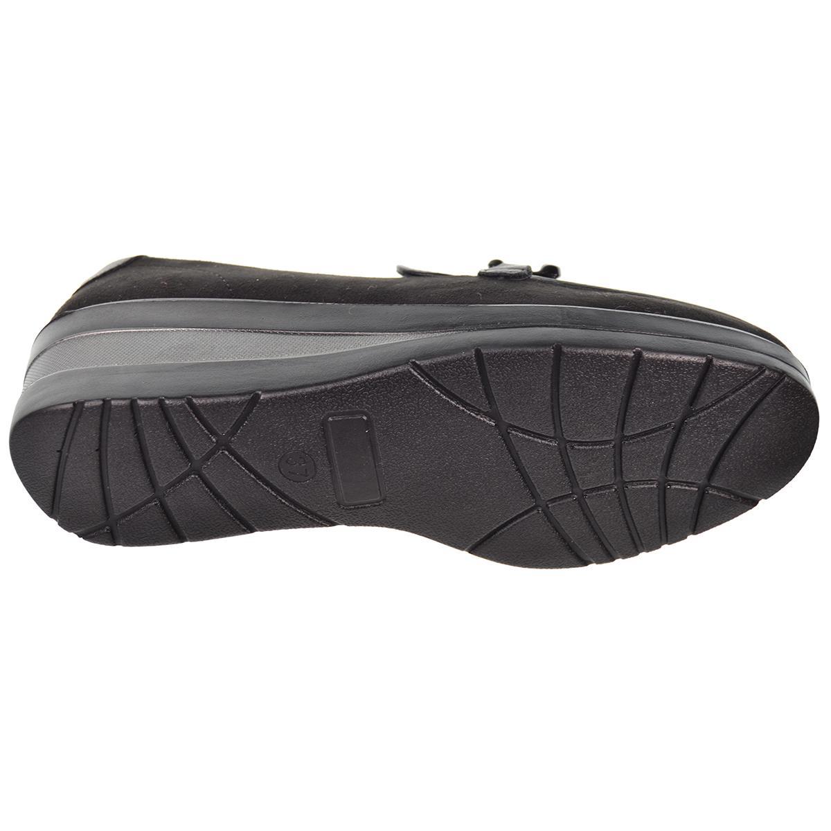 25332 Amarpies Zapato Confort en sintético y textil. Plantilla acolchada confort extraíble. Suela de caucho con cuña de 5cm. 25332 Amarpies Zapato Confort en sintético y textil. Plantilla acolchada confort extraíble. Suela de caucho con cuña de 5cm.