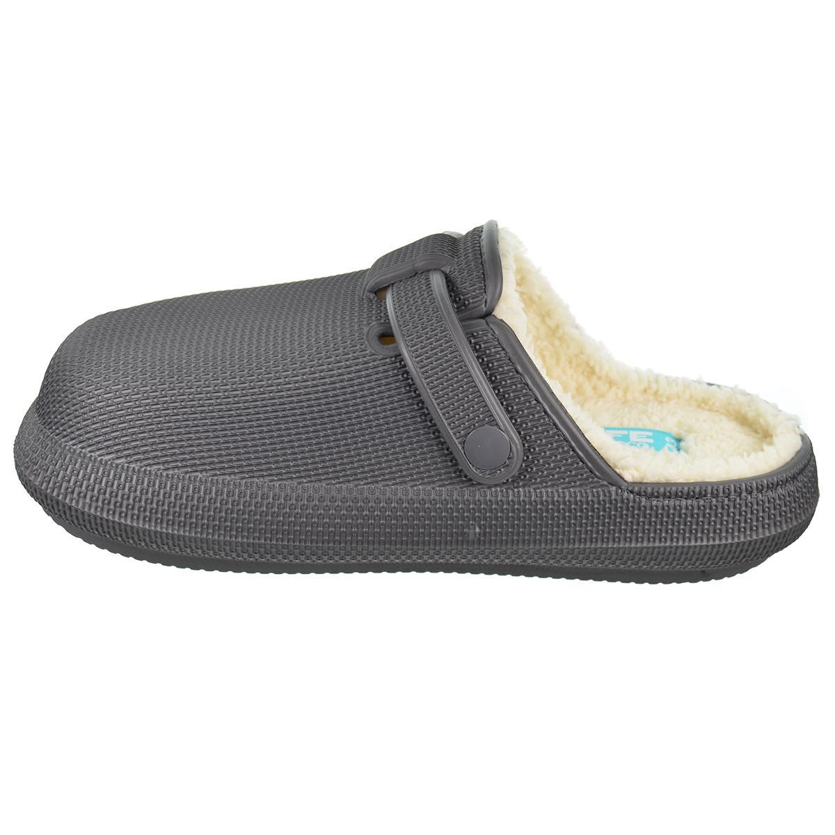 Winter Nicoboco Zueco de goma de estar por casa. Forro en borreguillo. Muy ligeros y flexibles.