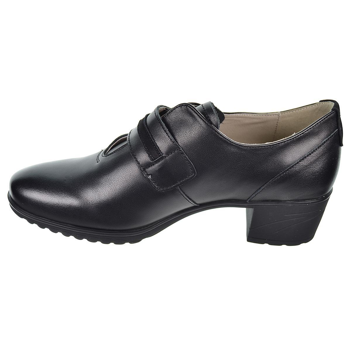 Zapato piel, forro textil, velcro , suela goma antideslizante, tacón 4cm. Modernos y cómodos, ideales para pies delicados.