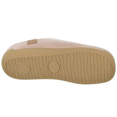 30533 Cmconfort Zapatilla estar por casa. Destalonada textil suave, interior en borreguillo plantilla extraíble. antideslizante.