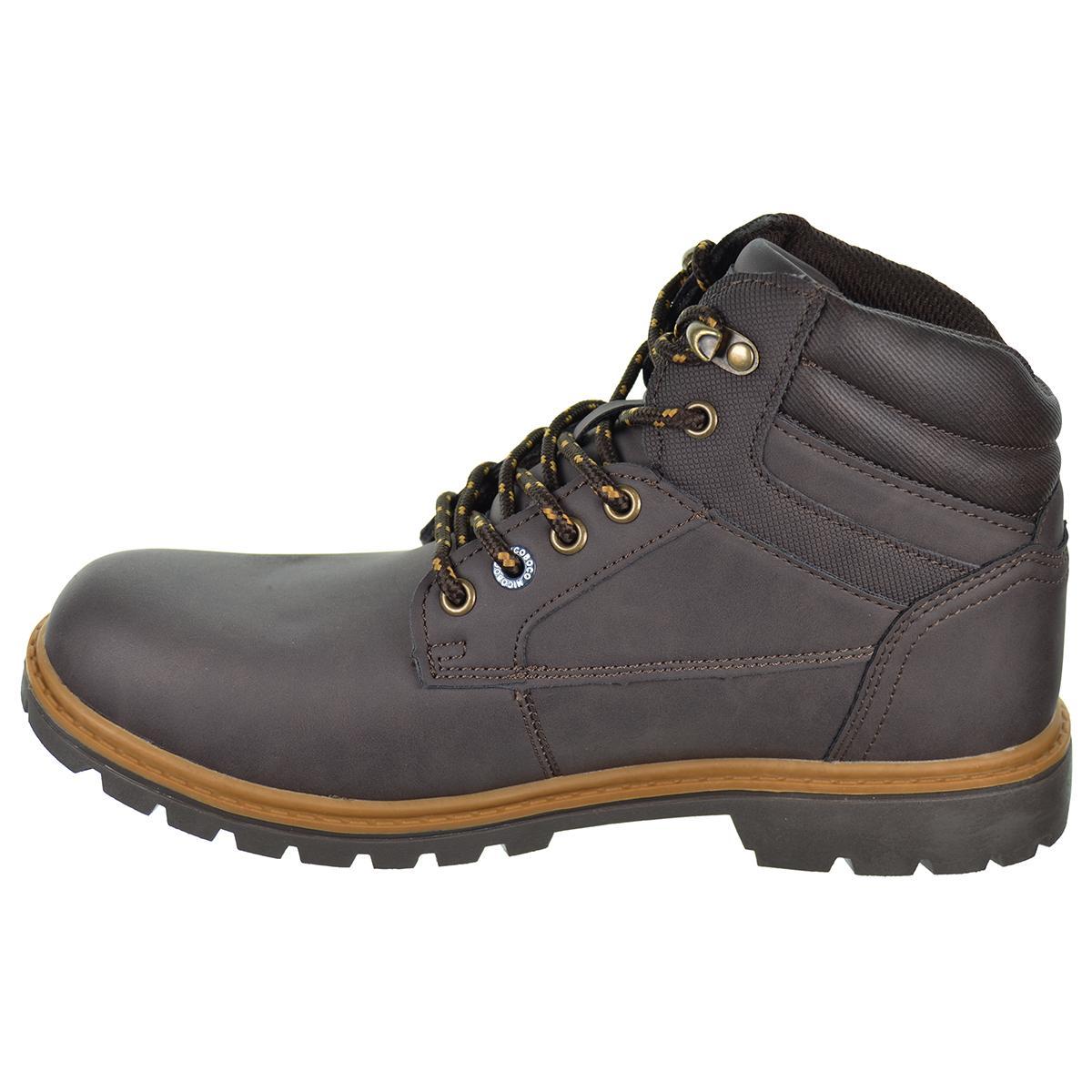 Dunon Nicoboco Botín sintético. Collarín acolchado, cordones. plantilla extraíble Soft System textil acolchado. antideslizante.