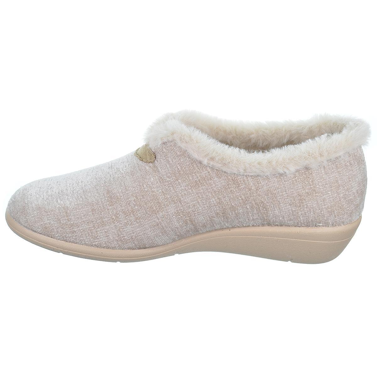 30561 Cmconfort Zapatilla de Casa  textil. plantilla acolchada  confort. Piso de goma antideslizante, muy ligero y flexible.