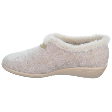 30561 Cmconfort Zapatilla de Casa  textil. plantilla acolchada  confort. Piso de goma antideslizante, muy ligero y flexible.