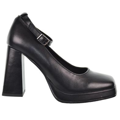 23175 Isteria Zapato en sintético . forro textil. Piso forrado sintético vegano. con plataforma Tacón ancho. Antideslizante.