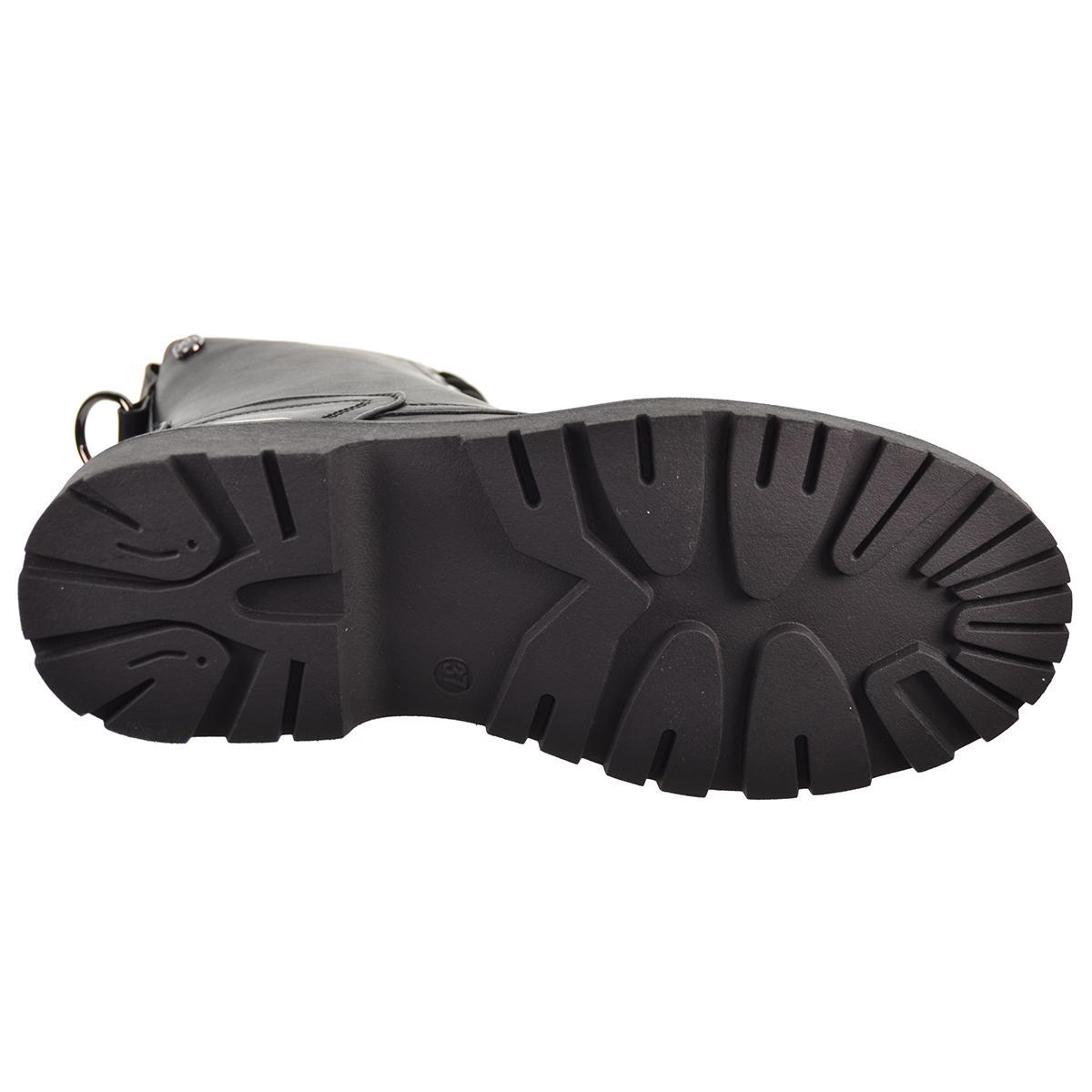 150583 Xti Kids Botín sintético. Forro y plantilla textil acolchado.  cremallera y cordones . Piso de goma antideslizante.