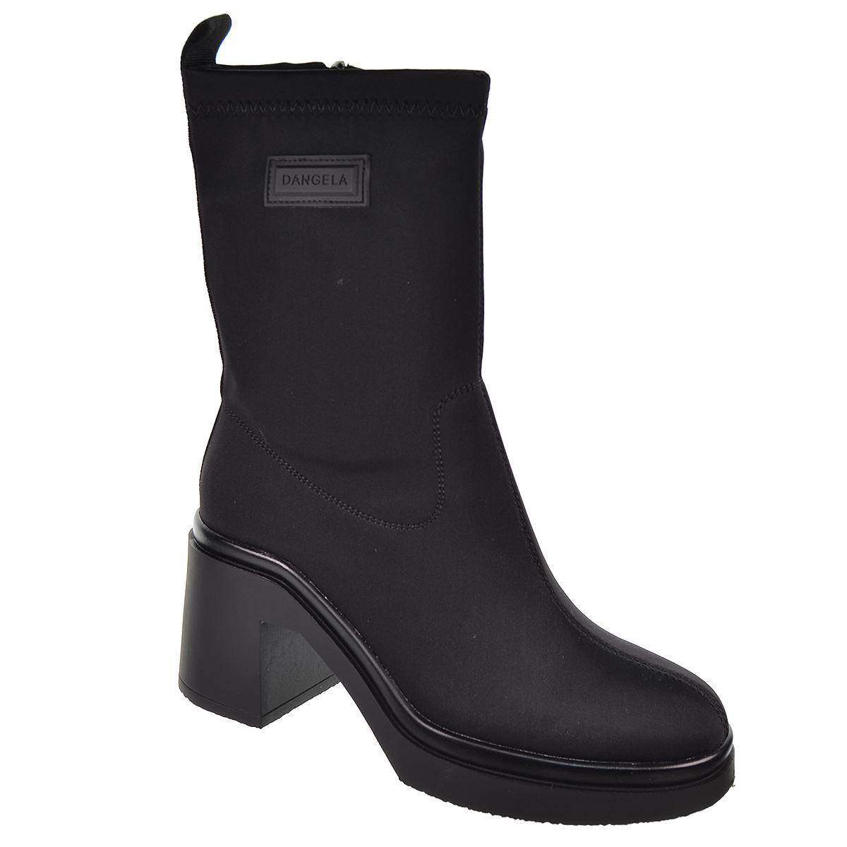 Botas tacon ancho online y plataforma