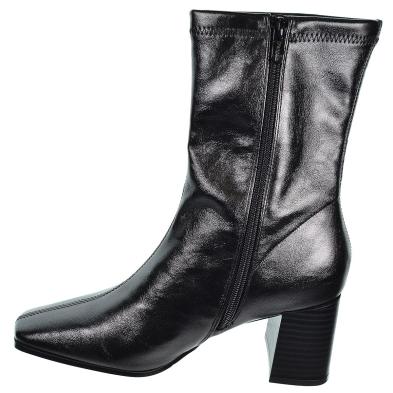 25242 D´Angela Botín Licra en sintético metalizado. con licra, forro textil cremallera interior. tacón ancho de 7cm de altura. 25242 D´Angela Botín Licra en sintético metalizado. con licra, forro textil cremallera interior. tacón ancho de 7cm de altura.