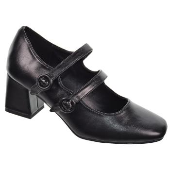 25292 D´Angela Zapato sintético. Con doble correa  y plantilla acolchada. Suela de goma con tacón ancho de 6cm de altura. 2