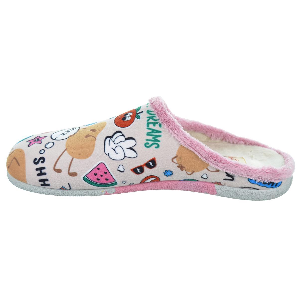 Mettevoll Hot Potatoes Zapatilla Casa Corte estampado de fieltro y planta afelpada. Plantilla extraíble 100% reciclado. Caucho. Mettevoll Hot Potatoes Zapatilla Casa Corte estampado de fieltro y planta afelpada. Plantilla extraíble 100% reciclado. Caucho.