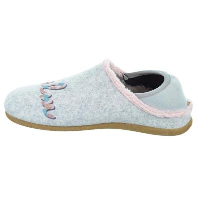 Berwang Hot Potatoes Zapatilla Casa Corte estampado de fieltro y planta afelpada. Plantilla extraíble 100% reciclado. Caucho.