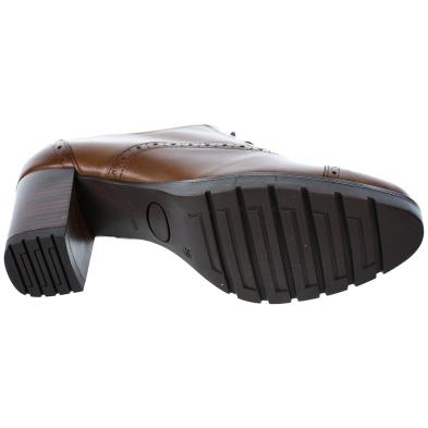 LEURY13 Desireé  Zapato Piel. Forro textil, plantilla acolchada. Con cordones. Suela antideslizante. Tacón grueso 7cm.de altura LEURY13 Desireé  Zapato Piel. Forro textil, plantilla acolchada. Con cordones. Suela antideslizante. Tacón grueso 7cm.de altura