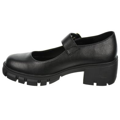 25110 D´Angela Zapato Casual sintético. Plantilla acolchada, y cierre con hebilla regulable. Tacón ancho y plataforma