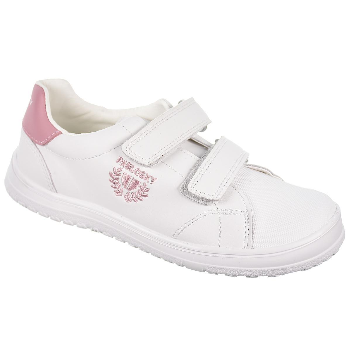 200007 Pablosky Deportivo Piel.  microfibra ecológica, plantilla extraíble y velcro ajustable. Piso de goma antideslizante