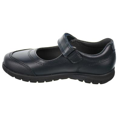 348220 Pablosky Zapato Piel Colegial. Forro y plantilla textil transpirable. Velcro. Suela antideslizante