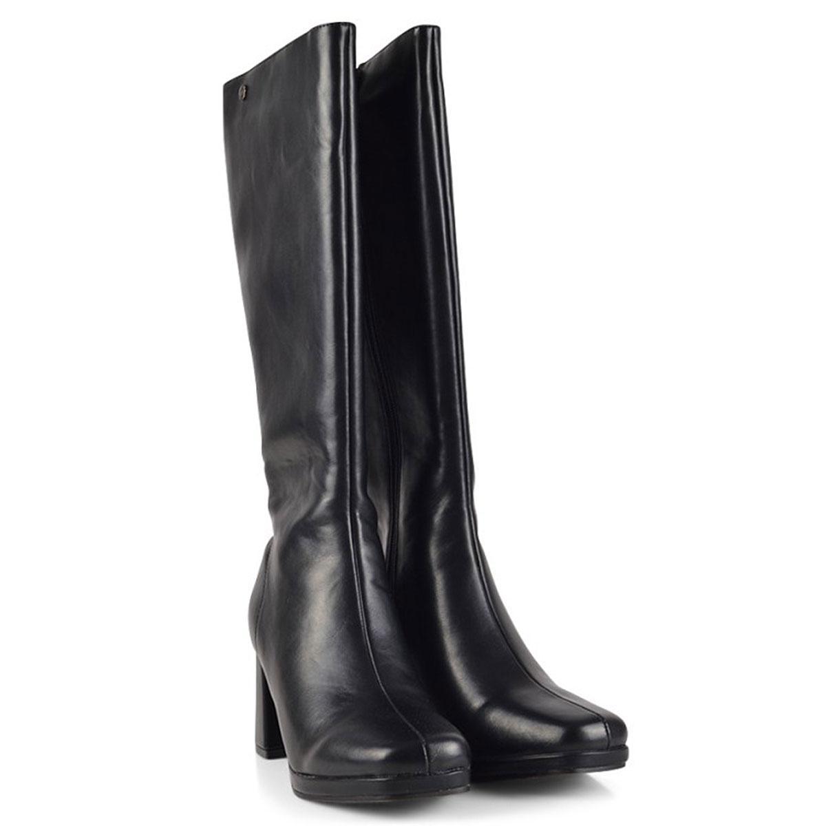 23189 Isteria Bota sintético vegano. Forro acolchado textil con cremallera. Plataforma y Tacón ancho de 7cm alto. Antideslizante 23189 Isteria Bota sintético vegano. Forro acolchado textil con cremallera. Plataforma y Tacón ancho de 7cm alto. Antideslizante