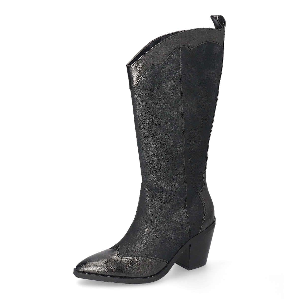 25234 D´angela Bota cowboy sintético. forro y plantilla textil acolchado, Cremallera interior. Tacón ancho de 7cm de altura. 25234 D´angela Bota cowboy sintético. forro y plantilla textil acolchado, Cremallera interior. Tacón ancho de 7cm de altura.