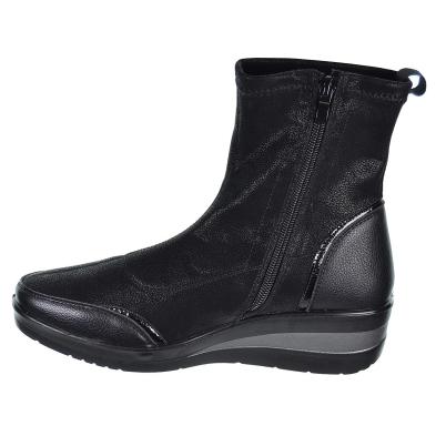 25338 Amarpies Botín sintético y textil con licra. Cremallera y plantilla extraíble memory confort. Suela con cuña de caucho 25338 Amarpies Botín sintético y textil con licra. Cremallera y plantilla extraíble memory confort. Suela con cuña de caucho