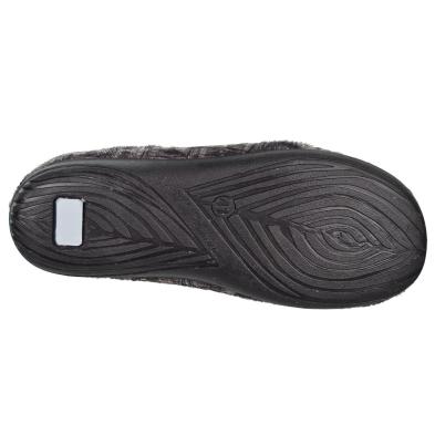 13890 Biorelax Zapatilla Casa. Destalonada en textil. Plantilla extraíble acolchada. Máximo confort. Suela goma antideslizante