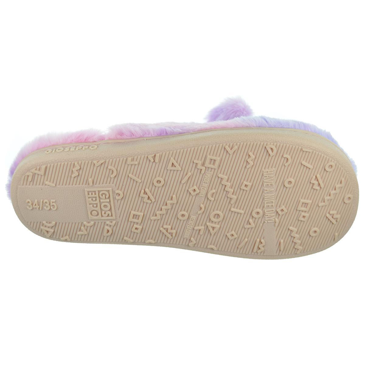 70036 Hamna Gioseppo Zapatilla Casa destalonada. Textil, plantilla acolchada y piso de goma antideslizante.