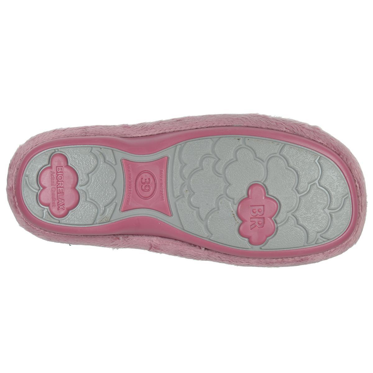 4522 Biorelax Zapatilla casa textil con esponja y tejidos transpirables. antideslizante, muy flexible. pies más delicados.