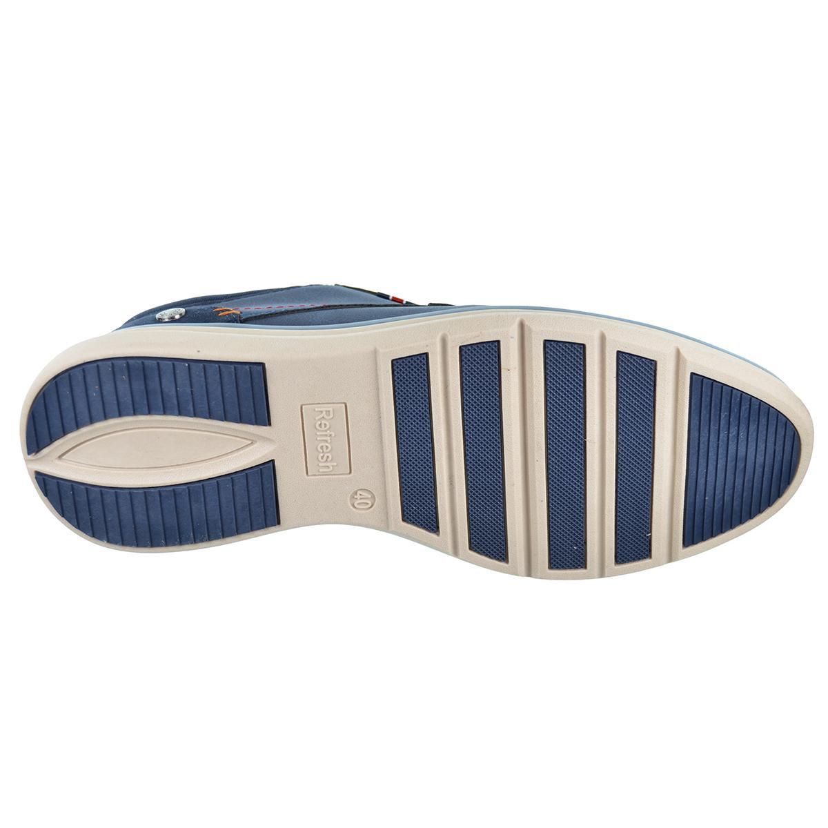 Refresh 171844 Zapato Casual Vegano Acolchado Cordones Hombre