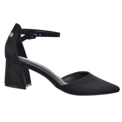 Refresh 171832 Zapato Antelina Vegano Tacón Ancho Mujer