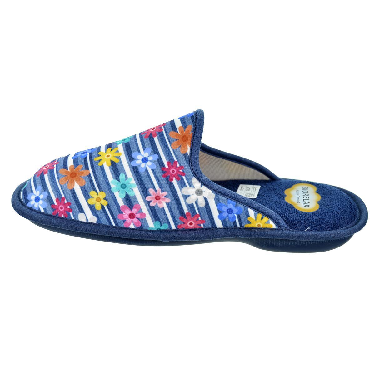 Biorelax 4102 Zapatilla Casa Pies Delicados Mujer transpirable y antideslizante