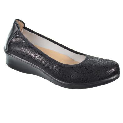 Laura Azaña 21820 Zapato Confort Piel Fantasía con Cuña Acolchado Laura Azaña 21820 Zapato Confort Piel Fantasía con Cuña Acolchado
